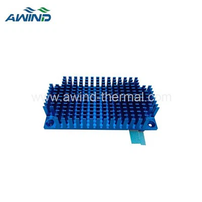 Blauw geanodiseerde AL6063 koellichamen voor IPC