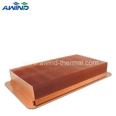 Koperen Fin Schop Tand Heatsink Push Pins Koellichaam