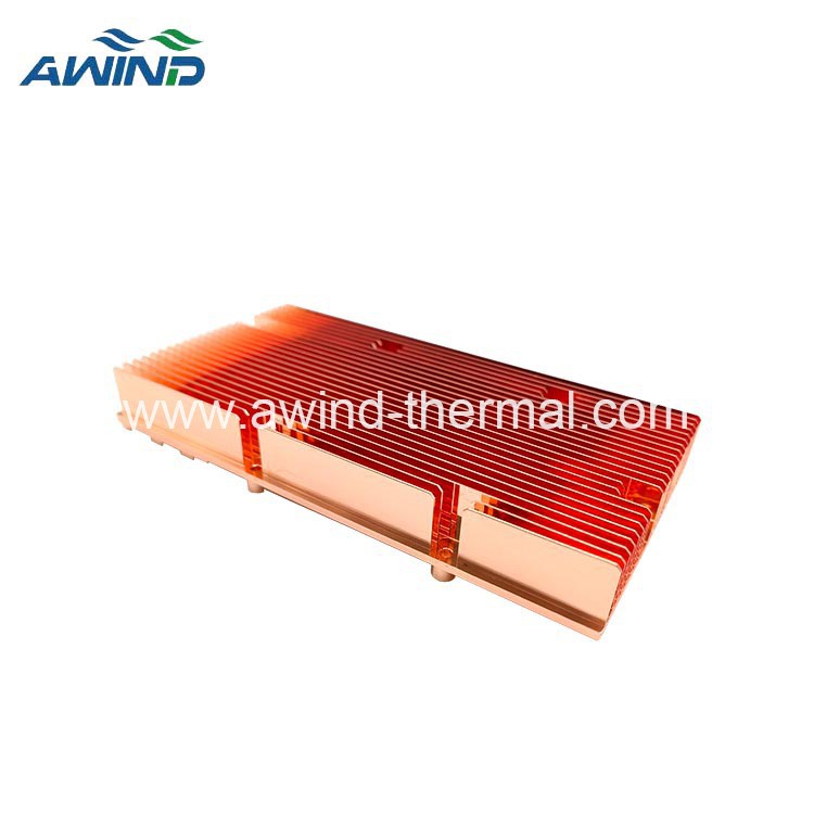 CNC copper heatsink CNC copper heatsink
